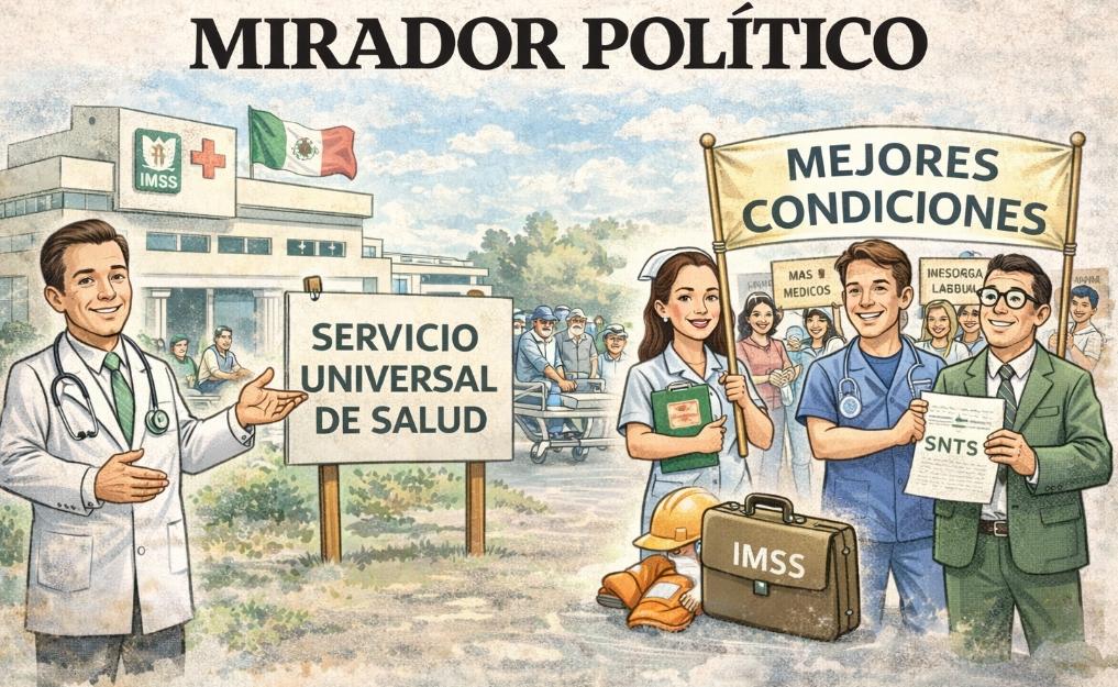 El sistema de salud en México, encabezado por el IMSS, vive un momento clave marcado por cambios estructurales y presión sindical.
